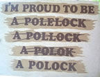 Proud To Be A Polock vintage t-shirt iron-on