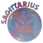 sagittarius t-Shirt Iron-On Horoscope Vintage Unused Deadstock Glitter 1970's