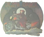 death driver motorcycle vintage t-shirt iron-on heat transfer