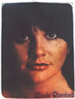 linda ronstandt face vintage 1970's t-shirt iron-on