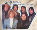 bob seger and the silver bullet band vintage 1970's t-shirt iron-on
