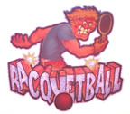 raquetball t-shirt iron-on