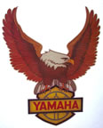 yamaha motorcycle vintage t-shirt iron-on