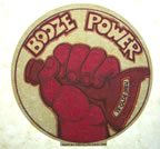 booze power vintage t-shirt iron-on