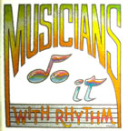 musicians do it with rhythm Unused Original Vintage T-Shirt Iron-On Heat Transfer