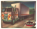 peterbilt semi truck vintage t-shirt iron-on transfer