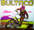 bultaco motocross motorcycle vintage t-shirt iron-on transfer