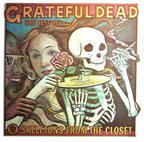 grateful dead skeletons from the closet vintage 1970's t-shirt iron-on