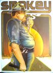 smokey cop vintage t-shirt iron-on unused