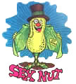 sex nut vintage t-shirt iron-on 1970's