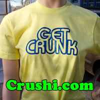 Crushi.com Get Crunk T-Shirt Crushi Vintage
