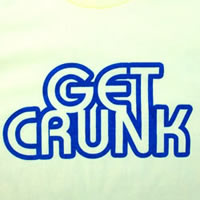 Crushi.com Get Crunk T-Shirt Crushi Vintage