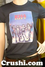 kiss destroyer heavy metal album cover art vintage t-shirt iron-on vintage t-shirts iron-ons