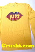 kiss heavy metal rock band gene simmons vintage t-shirt iron-on vintage t-shirts iron-ons