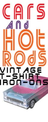 Cars and Hot Rod Vintage T-Shirt Iron-Ons