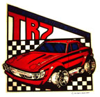 triumph tr-7 car vintage t-shirt iron-on